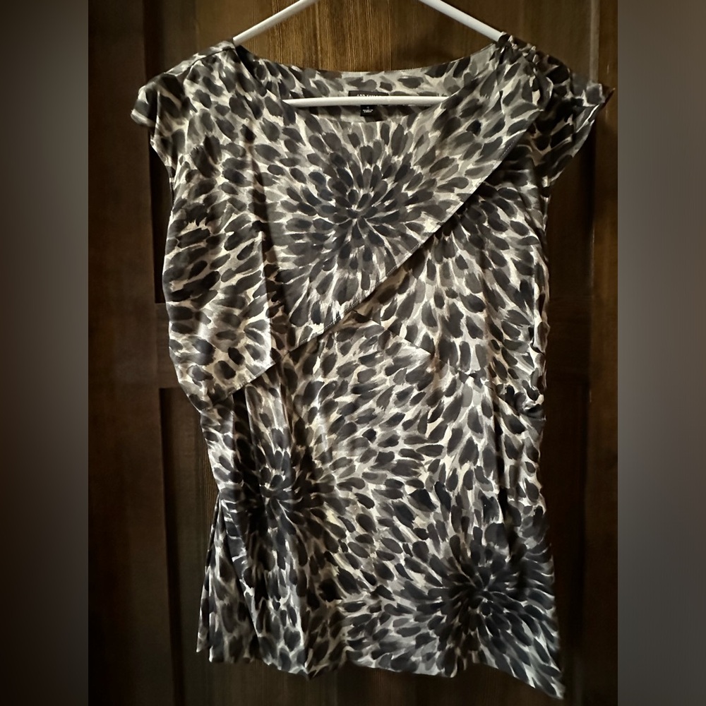 Ann Taylor dressy silk/spandex sleeveless top